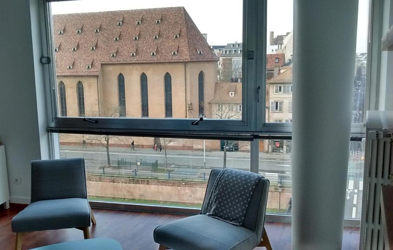 Spacieux Appartement Avec Vue Sur Les Quais Štrasburk Exteriér fotografie